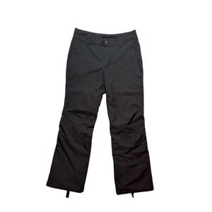 SPYDER Black Winner Insulated Draw Cuff Womens Size 6 Warm Winter Snow Pants